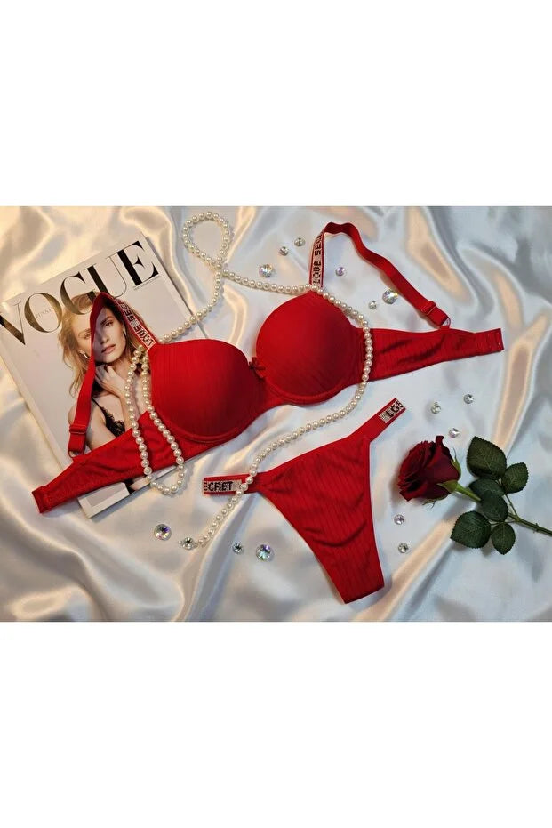 NEW SEZON DESTEKLİ DOLGULU TAŞLI LOVEE SECRET TAKIM